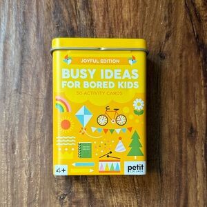 Busy Ideas for Bored Kids - Yellow Activity Cards